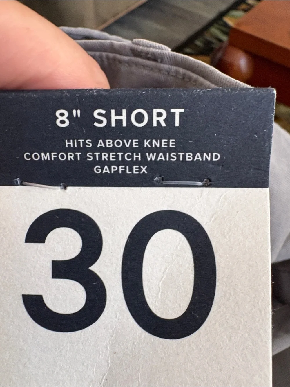 GAP Men's Flat-Front Chino Shorts